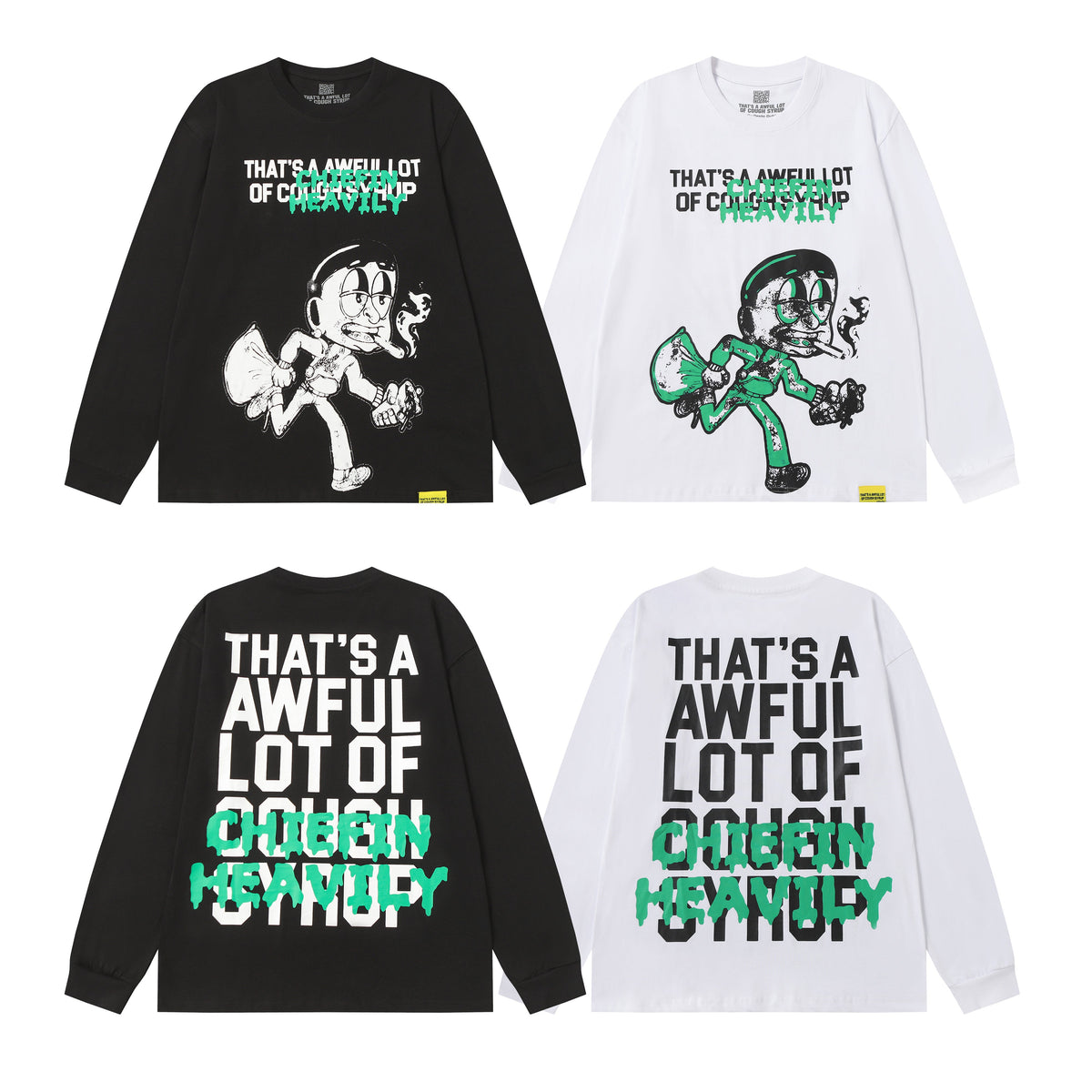 AWFUL LOT OF COUGH SYRUP sweater
