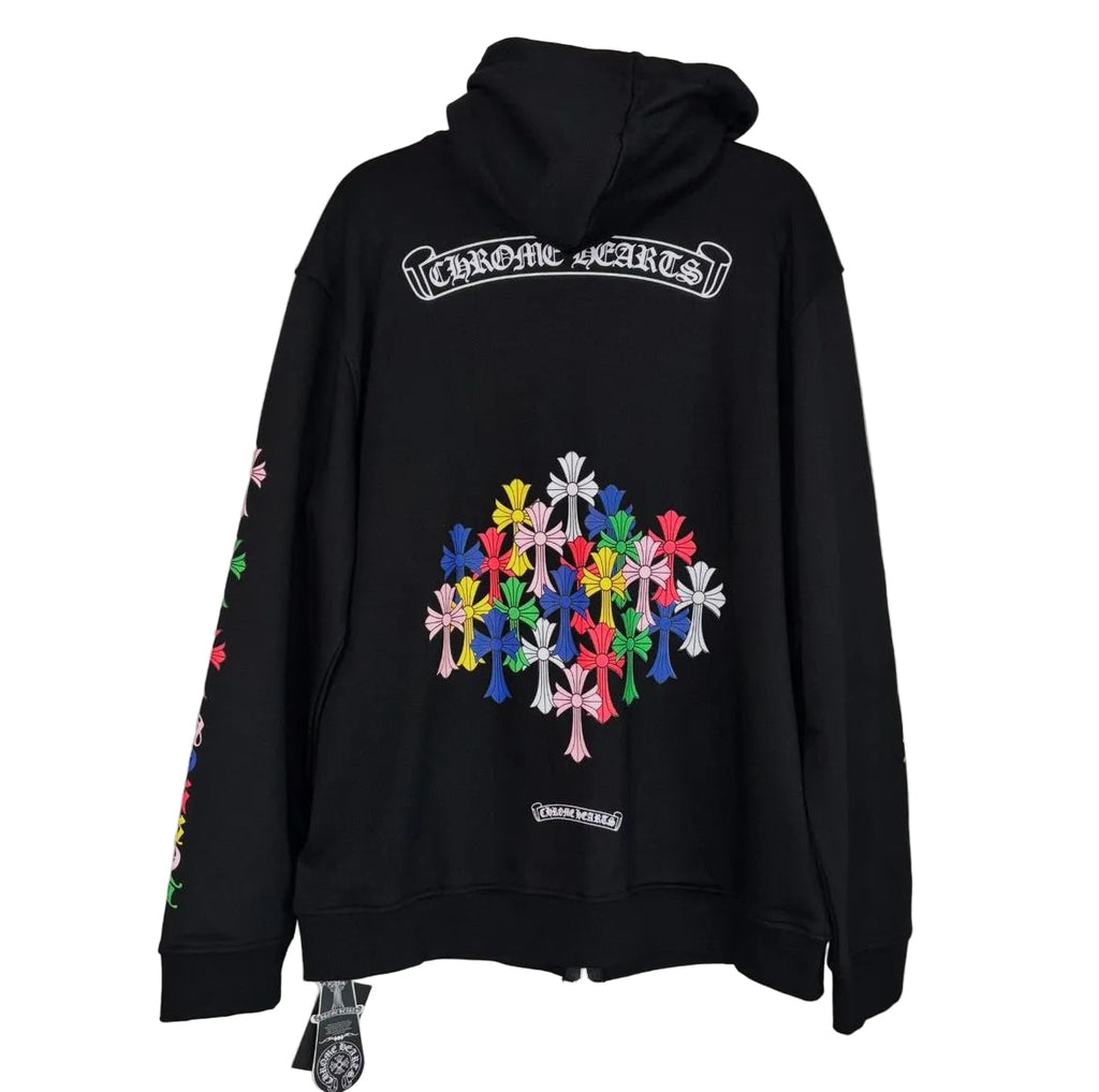 Chrome hearts zip-up hoodie