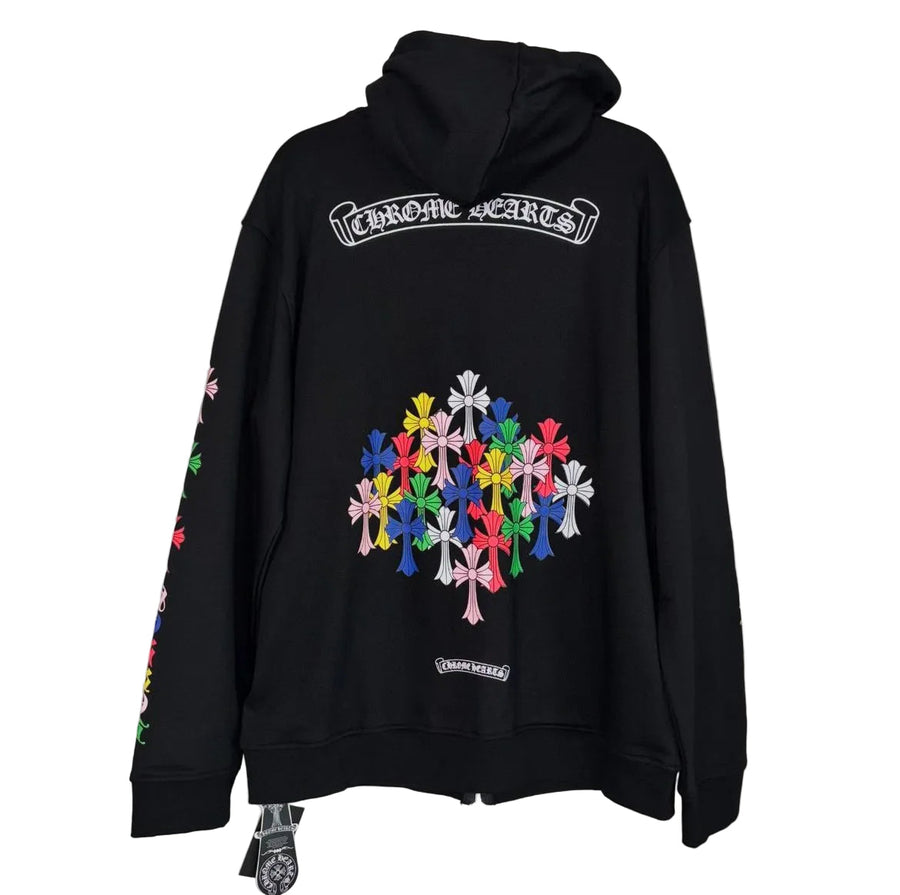 Chrome hearts zip-up hoodie