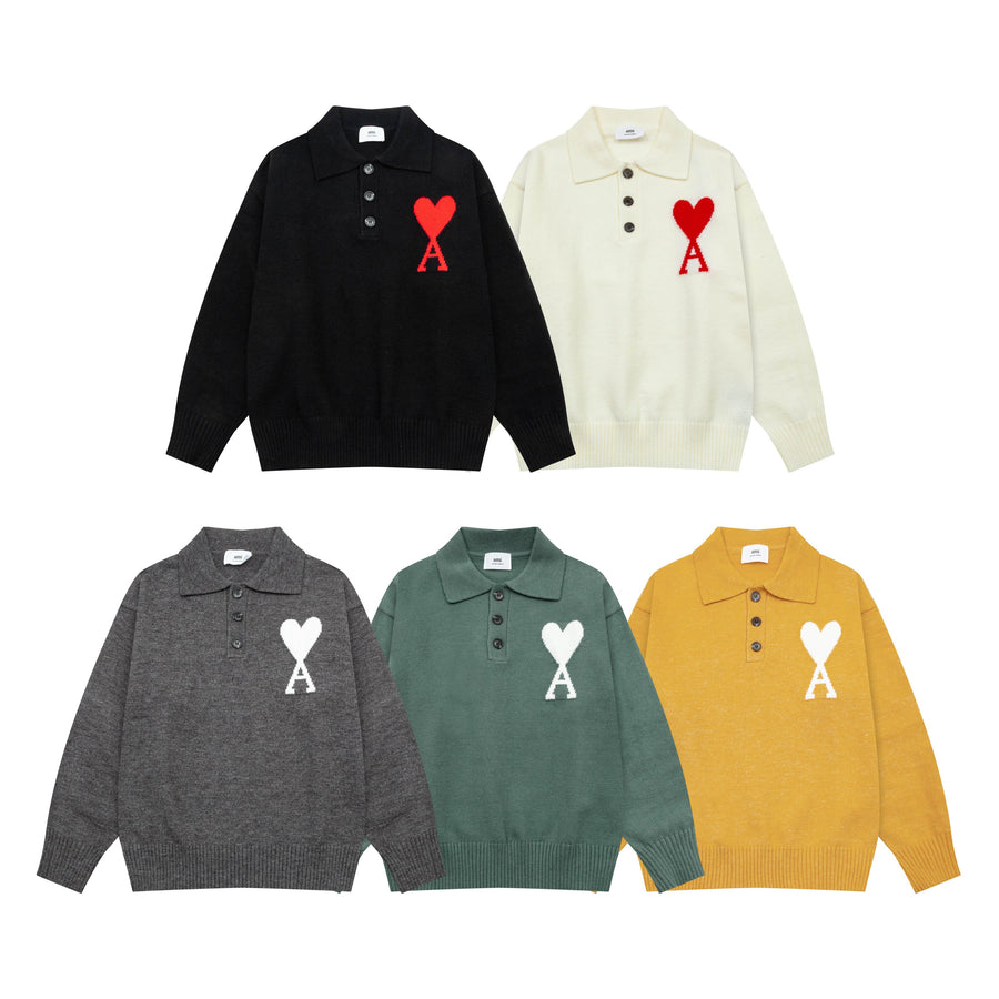 Ami Paris Button sweater