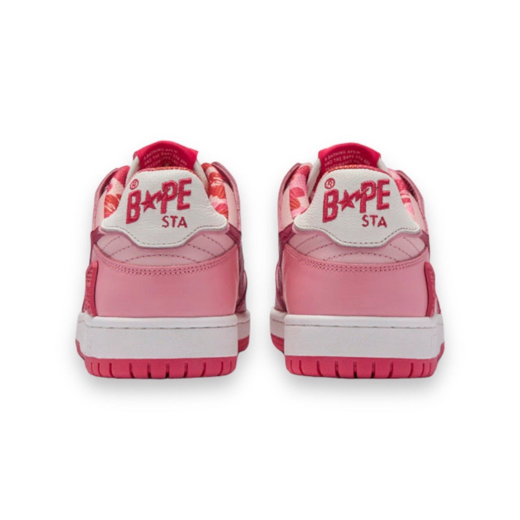 bape sk8 sta ABC camo pink