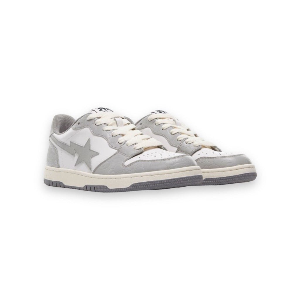 bape court sta white gray