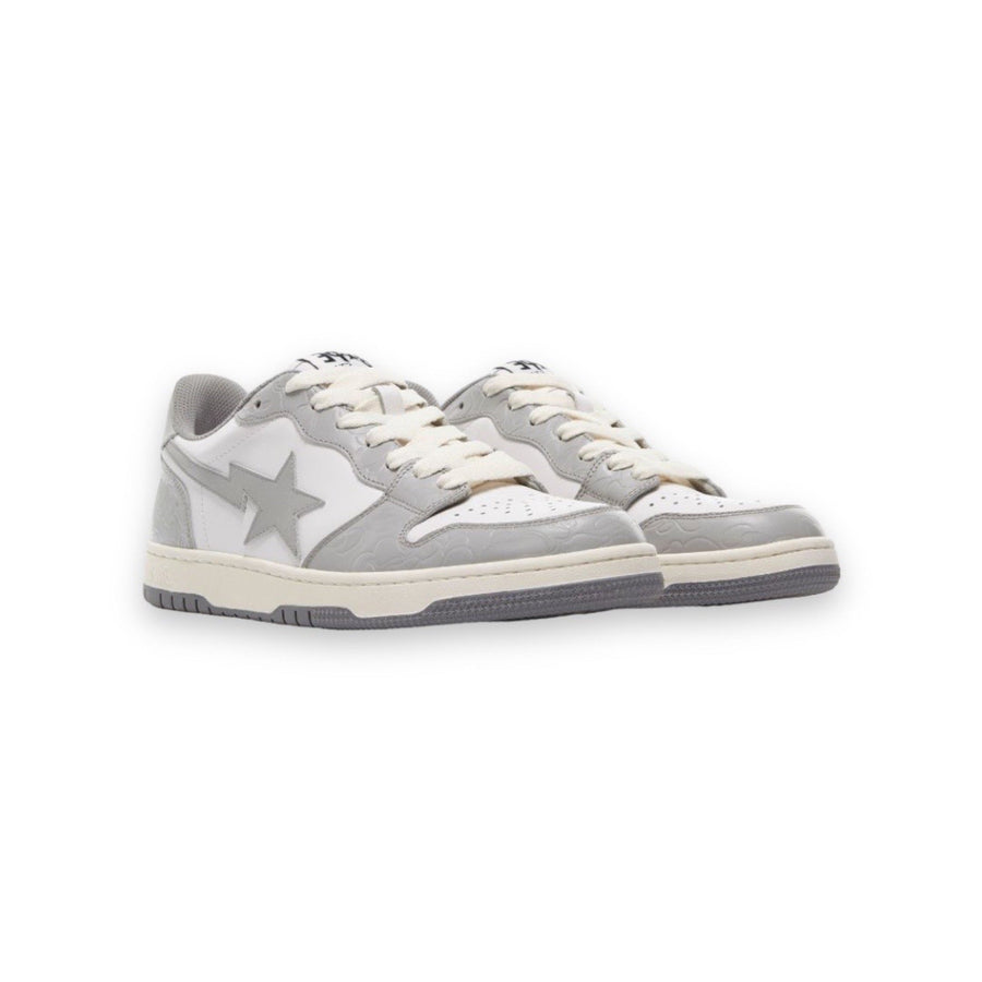 bape court sta white gray