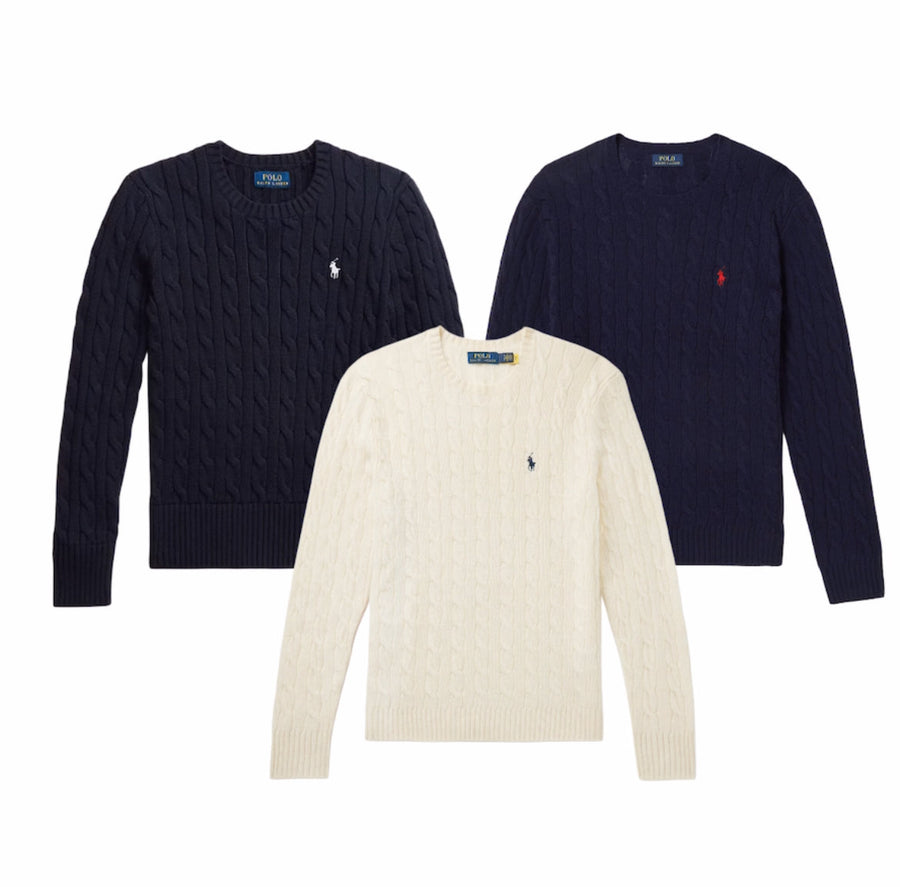 Ralph Lauren cable sweater