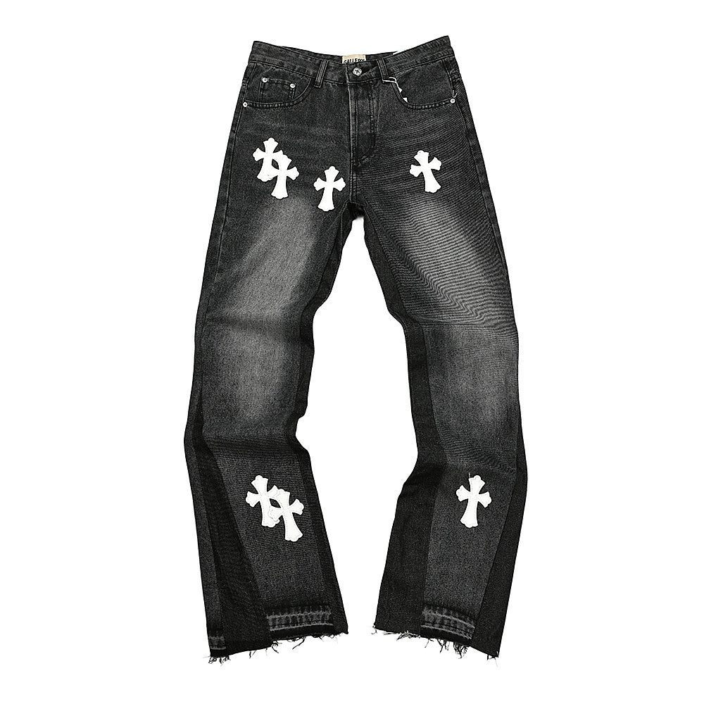 Gallery Dept x Chrome Hearts jeans