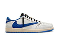 Jordan 1 Retro Low OG SP Fragment x Travis Scott ‘Sail Military Blue'