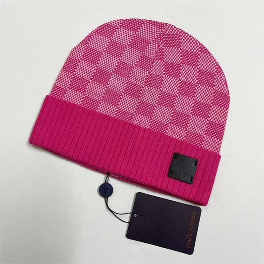 LV Beanie (pink)