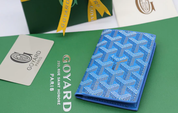 Goyard wallet (blue)