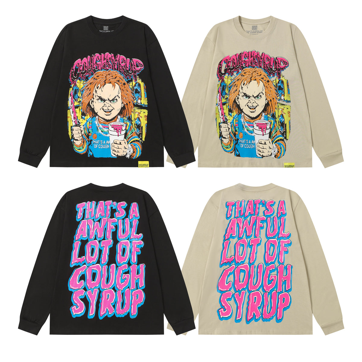 AWFUL LOT OF COUGH SYRUP sweater