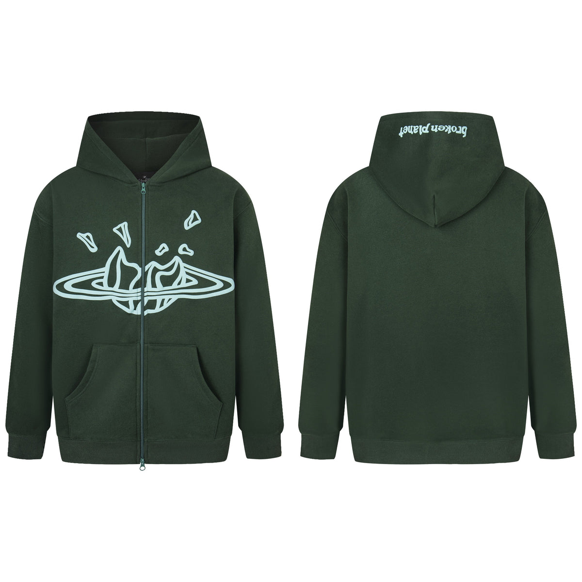 Broken Planet Zip-Up