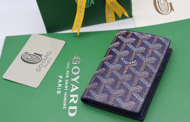 Goyard wallet (purple)
